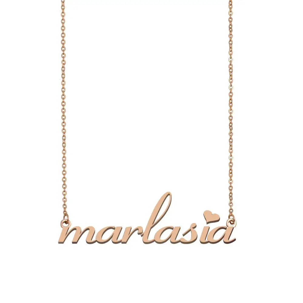 marlasia Name Necklace , Custom Name Necklace for Women Girls Best Friends Birthday Wedding Christmas Mother Days Gift
marlasia Name Necklace , Custom Name Necklace for Women Girls Best Friends Birthday Wedding Christmas Mother Days Gift