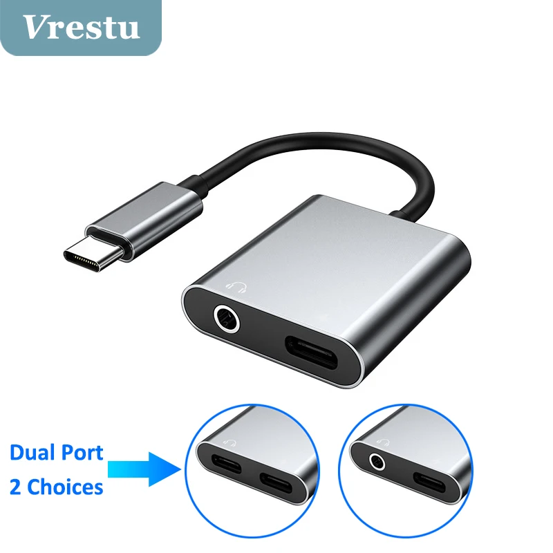 Адаптер USB C 2 в 1, переходник с Type C на гнездо 3,5 мм, AUX аудио PD 60 Вт, зарядка USBC, преобразователь для наушников Samsung Pixel Xiaomi Redmi DAC
Адаптер USB C 2 в 1, переходник с Type C на гнездо 3,5 мм, AUX аудио PD 60 Вт, зарядка USBC, преобразователь для наушников Samsung Pixel Xiaomi Redmi DAC