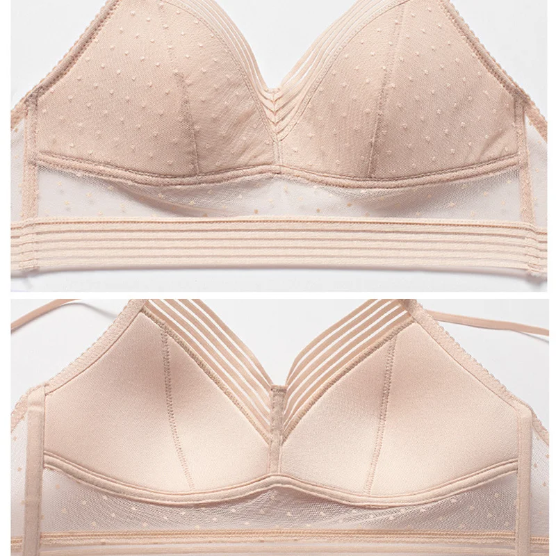 New Women Sexy Backless Strapless Bra Low Back Bralette Dots Mesh Lingerie Brassiere Thin Lace Underwear Push Up Plus Size Bras
New Women Sexy Backless Strapless Bra Low Back Bralette Dots Mesh Lingerie Brassiere Thin Lace Underwear Push Up Plus Size Bras