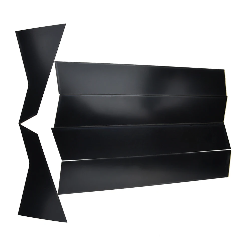 Window 6PCS Set Black Pillar Posts Trims Cover Latest Durable Useful Tool Replacement
Window 6PCS Set Black Pillar Posts Trims Cover Latest Durable Useful Tool Replacement