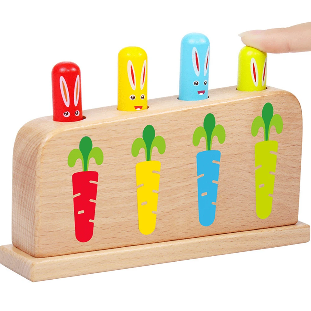 Baby Wooden Montessori Toys Bouncing Stick Game Stress Relieve for Toddlers Children Kindergarten Montessori Game
Baby Wooden Montessori Toys Bouncing Stick Game Stress Relieve for Toddlers Children Kindergarten Montessori Game
