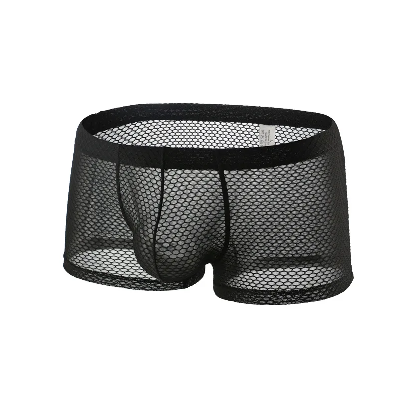 Sexy Mens Boxers Gay Underwear Transparent Mesh Panties Man Solid Breathable Low Waist Pouch Male Underpants Cueca Calzoncillo
Sexy Mens Boxers Gay Underwear Transparent Mesh Panties Man Solid Breathable Low Waist Pouch Male Underpants Cueca Calzoncillo