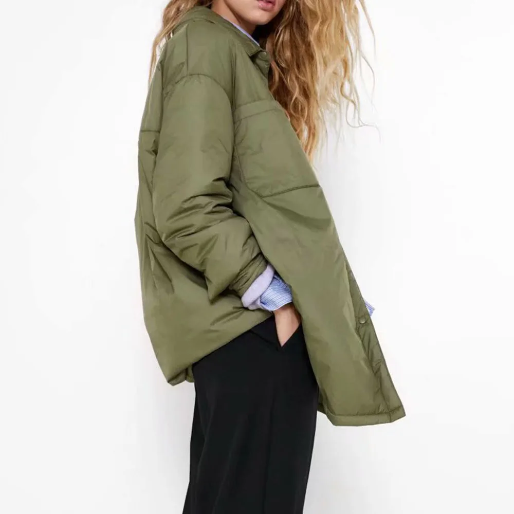 2021 winter new women's clothing three-color loose pocket cotton-padded jacket cotton-padded jacket mid-length quilted jacket
2021 winter new women's clothing three-color loose pocket cotton-padded jacket cotton-padded jacket mid-length quilted jacket