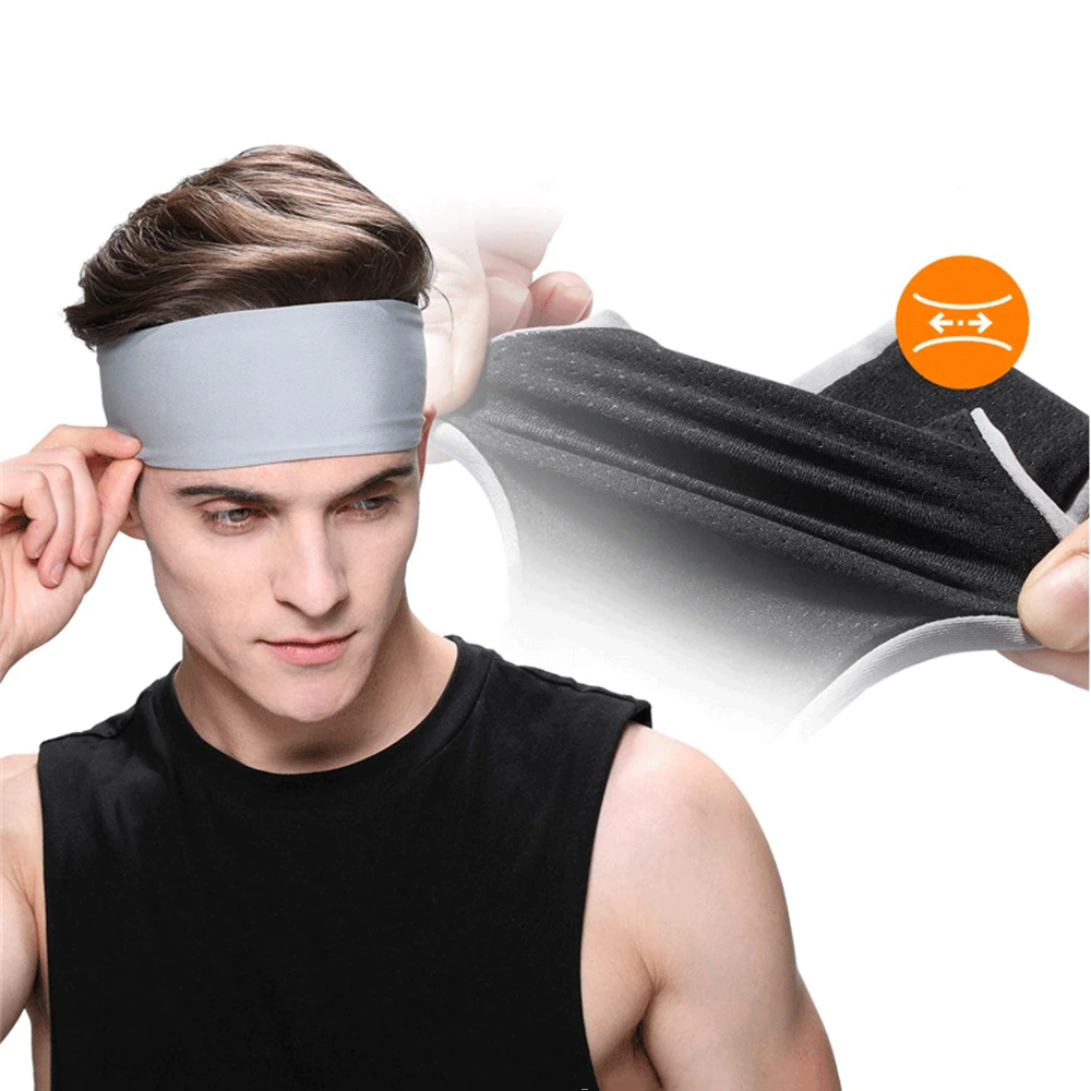 Sweatband for Men Women Elastic Sport Hairbands Head Band Yoga Headbands Headwear Headwrap Sports Hair Accessories Safety Band
Sweatband for Men Women Elastic Sport Hairbands Head Band Yoga Headbands Headwear Headwrap Sports Hair Accessories Safety Band