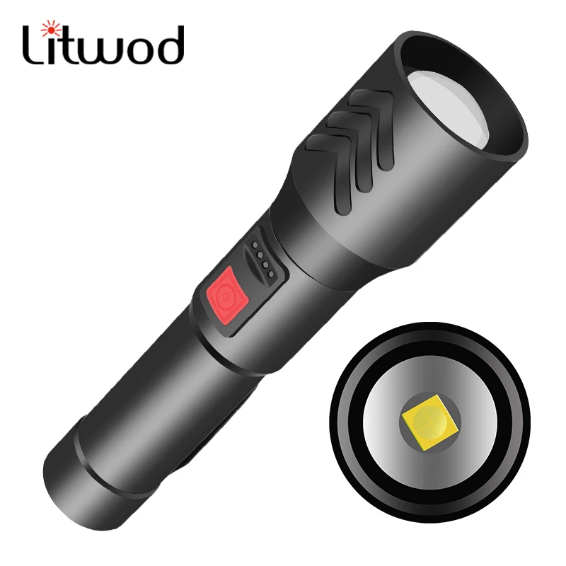 XHP50.2 LED Flashlight Built-in 18650 Battery USB Rechargeable Zoom Flashlight 2 In 1 Flashlight Bicycle Light Waterproof
XHP50.2 LED Flashlight Built-in 18650 Battery USB Rechargeable Zoom Flashlight 2 In 1 Flashlight Bicycle Light Waterproof