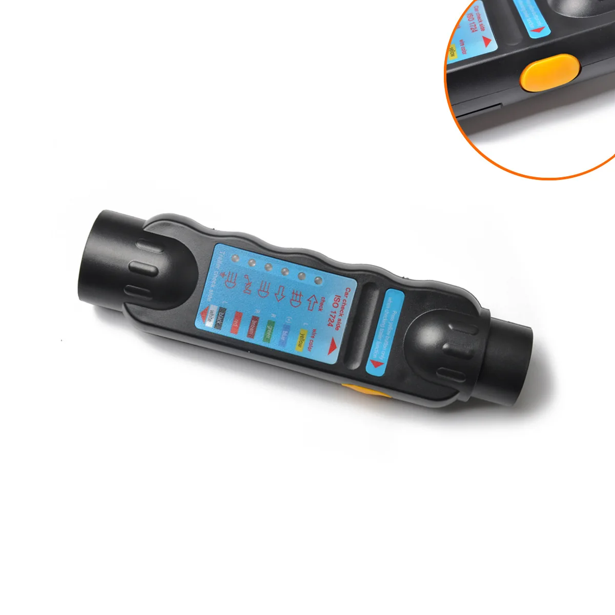 12V Trailer Relay Tester 7Pin Plug Socket Car Diagnostic Tools Turn Signal Light Fog Lamp Check Towing Truck Caravan Accessories
12V Trailer Relay Tester 7Pin Plug Socket Car Diagnostic Tools Turn Signal Light Fog Lamp Check Towing Truck Caravan Accessories