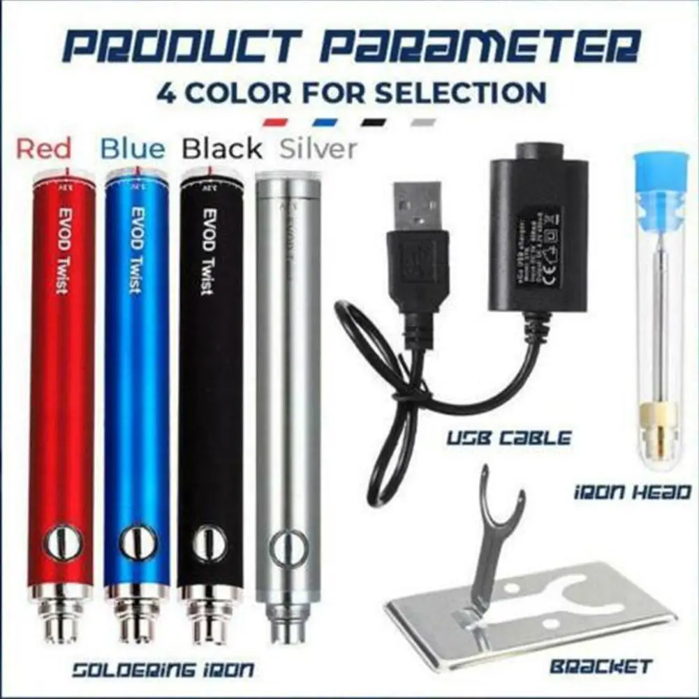 Wireless Charging Welding Tool Soldering Iron Mini Portable 5V Battery Rechargeable Soldering Iron With USB Welding Repair Tools
Wireless Charging Welding Tool Soldering Iron Mini Portable 5V Battery Rechargeable Soldering Iron With USB Welding Repair Tools