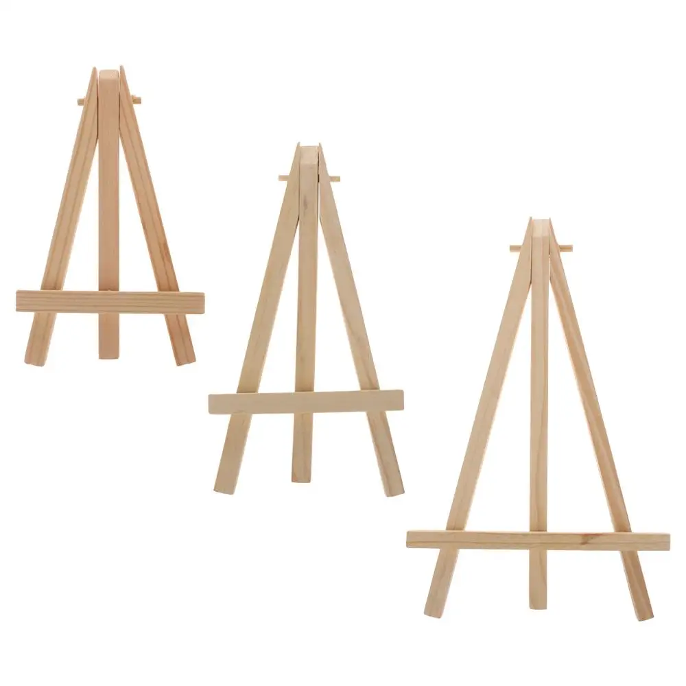 Natural Wood Mini Easel Frame Tripod Display Meeting Wedding Table Number Name Card Stand Display Holder Children Painting Craft
Natural Wood Mini Easel Frame Tripod Display Meeting Wedding Table Number Name Card Stand Display Holder Children Painting Craft