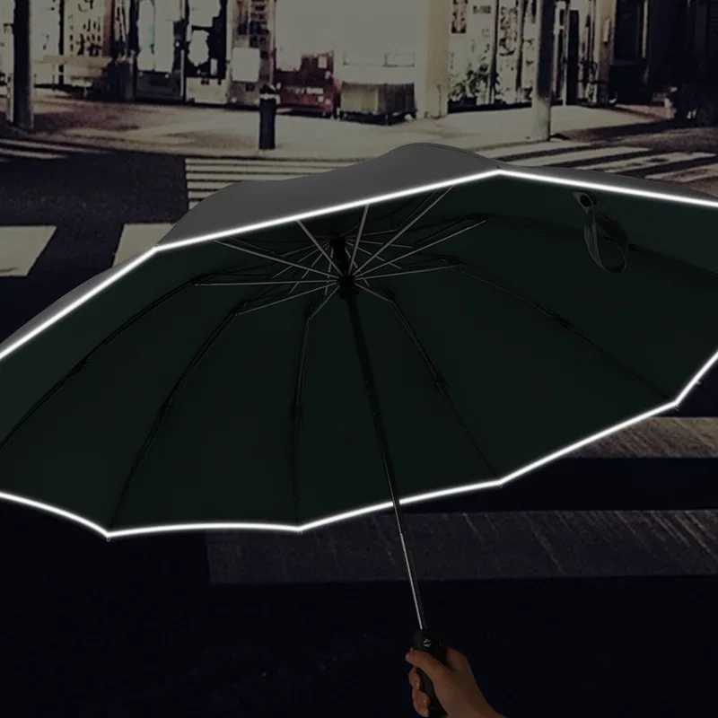 Ten-bone black glue automatic reverse umbrella folding double umbrella for men and women in sunny and rainy days
Ten-bone black glue automatic reverse umbrella folding double umbrella for men and women in sunny and rainy days
