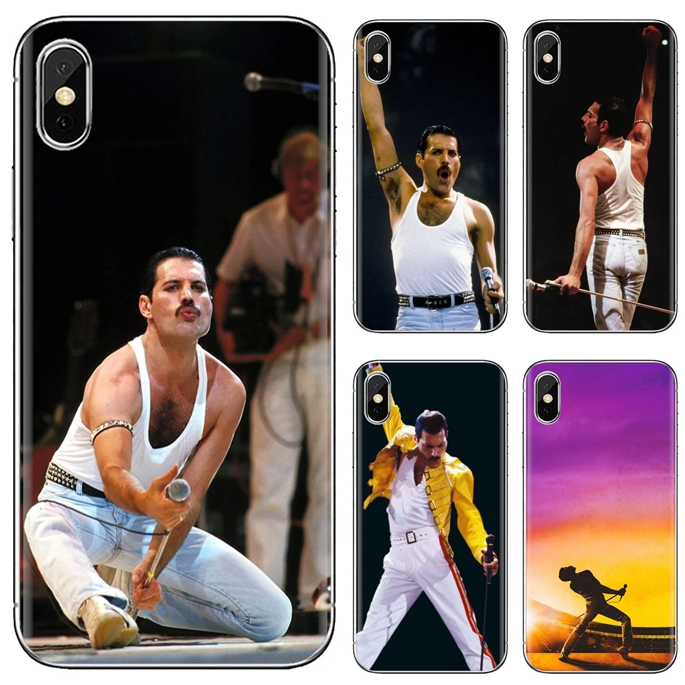 Для Samsung Galaxy A10 A40 A50 A70 A3 A5 A7 A9 A8 A6 Plus 2018 2015 2016 2017 Queen Freddie Mercury Pastel силиконовый чехол