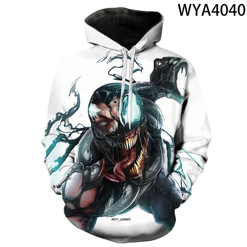 Venom Men's and Women's Sweatshirt Top Long Sleeve 3D Printing Oversize Hoodie Hip Hop Style Pullover for Boys and Girls
Venom Men's and Women's Sweatshirt Top Long Sleeve 3D Printing Oversize Hoodie Hip Hop Style Pullover for Boys and Girls