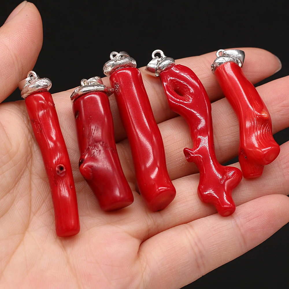 1pc Natural Stone Coral Pendants Irregular Tree Branch Shape Coral for Jewelry Making Women Necklace Earrings Gifts
1pc Natural Stone Coral Pendants Irregular Tree Branch Shape Coral for Jewelry Making Women Necklace Earrings Gifts