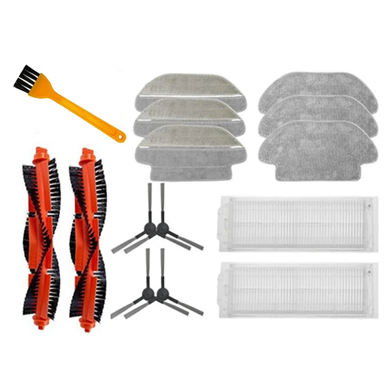 Набор запасных частей для робота-пылесоса XIAOMI MIJIA STYJ02YM, основная щетка, боковой ролик, HEPA фильтр 
Набор запасных частей для робота-пылесоса XIAOMI MIJIA STYJ02YM, основная щетка, боковой ролик, HEPA фильтр