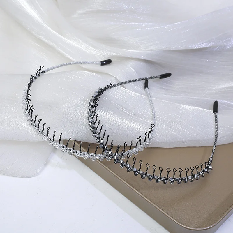 Rhinestone Headbands Pink Purple White Navy Gray with Comb Hairbands for Women Hair Accessories Girls Fashion Daily Headwear 
Rhinestone Headbands Pink Purple White Navy Gray with Comb Hairbands for Women Hair Accessories Girls Fashion Daily Headwear