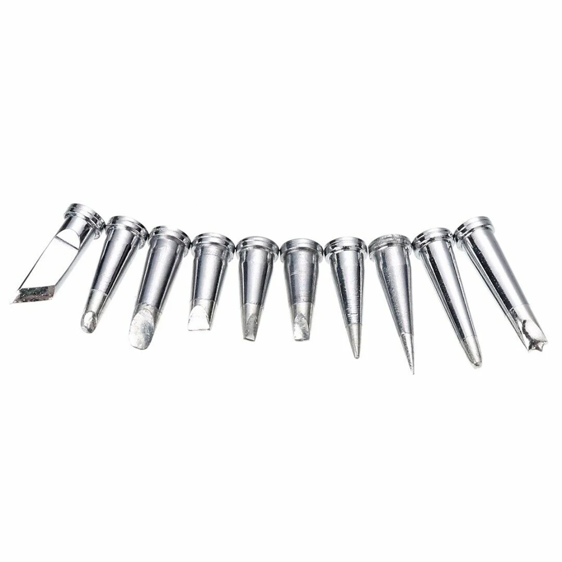 10Pcs Tips For Soldering Iron Welding Equipment Head Set Tool Kit For Weller WSD81 WD1000 WSP80 WP80 LT Tip
10Pcs Tips For Soldering Iron Welding Equipment Head Set Tool Kit For Weller WSD81 WD1000 WSP80 WP80 LT Tip