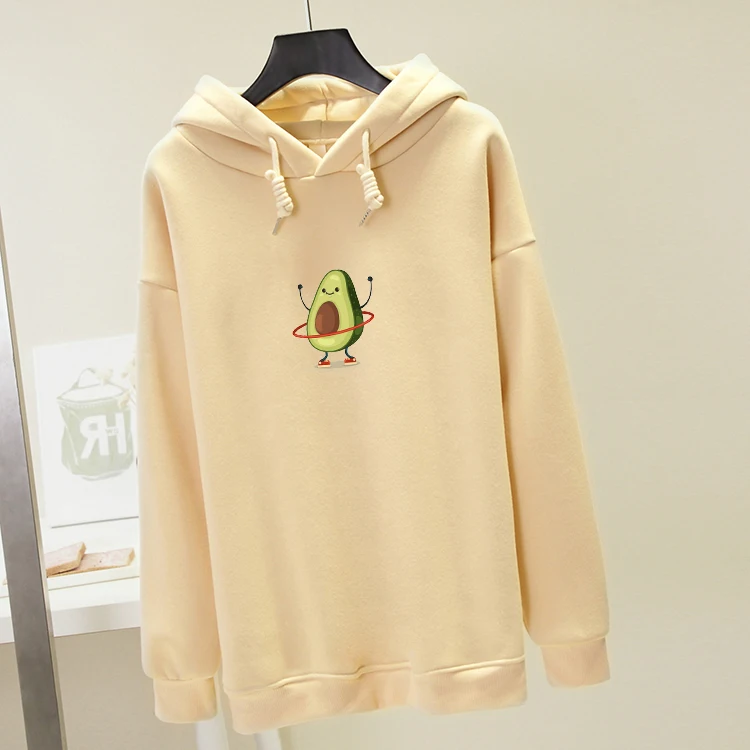 Womens Winter Graphic Sweatshirt Kpop Harajuku Funny Cartoon Avocado Print Ladies Hoodies Fashion Streetwear Pullovers Coat
Womens Winter Graphic Sweatshirt Kpop Harajuku Funny Cartoon Avocado Print Ladies Hoodies Fashion Streetwear Pullovers Coat