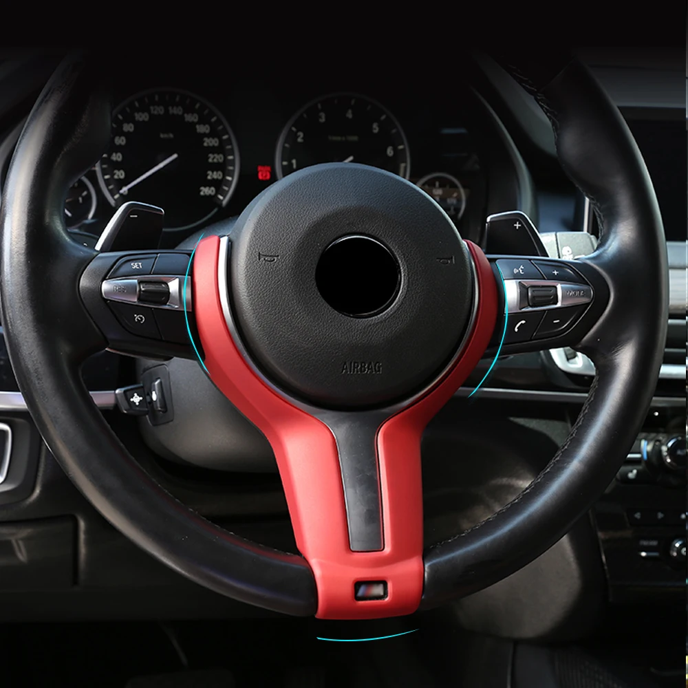 Car V-Shape Carbon Fiber Style Steering Wheel Cover Trim for BMW M Sport F20 F22 F21 F30 F32 F33 F36 F06 F12 F13 X5 F15 X6 F16
Car V-Shape Carbon Fiber Style Steering Wheel Cover Trim for BMW M Sport F20 F22 F21 F30 F32 F33 F36 F06 F12 F13 X5 F15 X6 F16