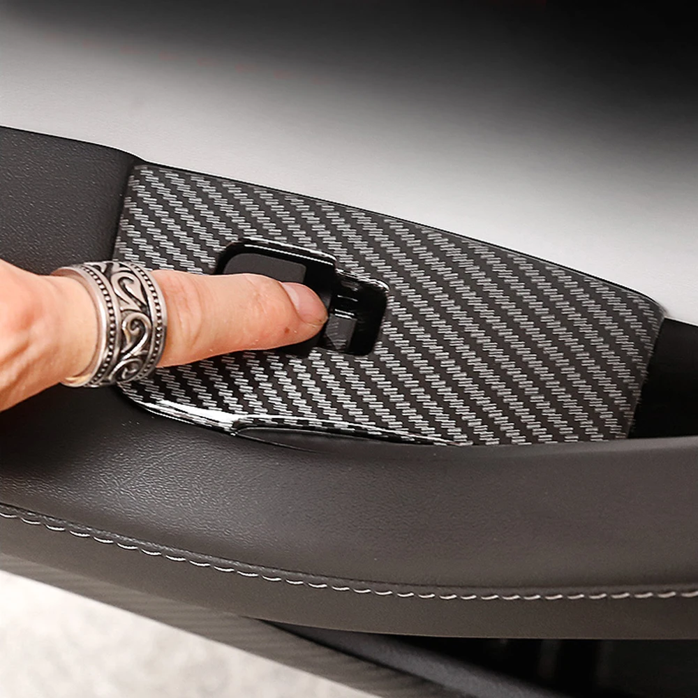 For Tesla Model 3 2018-2021/ Model Y 2020 2021 Carbon Fiber Style Door Armrest Window Lift Button Panel Cover Accessories LHD
For Tesla Model 3 2018-2021/ Model Y 2020 2021 Carbon Fiber Style Door Armrest Window Lift Button Panel Cover Accessories LHD