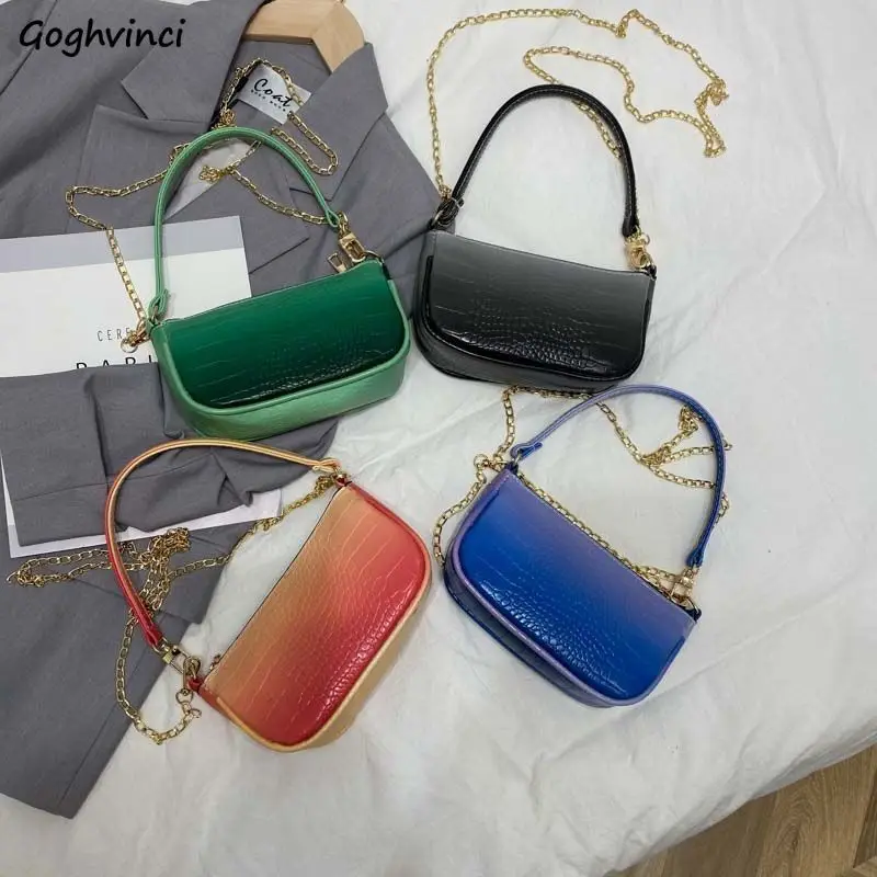 Fashion Gradient Alligator Shoulder Bags Women Cross Body Square Hip Hop Elegant Underarm Waterproof Portable Lady Hot Sale OL
Fashion Gradient Alligator Shoulder Bags Women Cross Body Square Hip Hop Elegant Underarm Waterproof Portable Lady Hot Sale OL