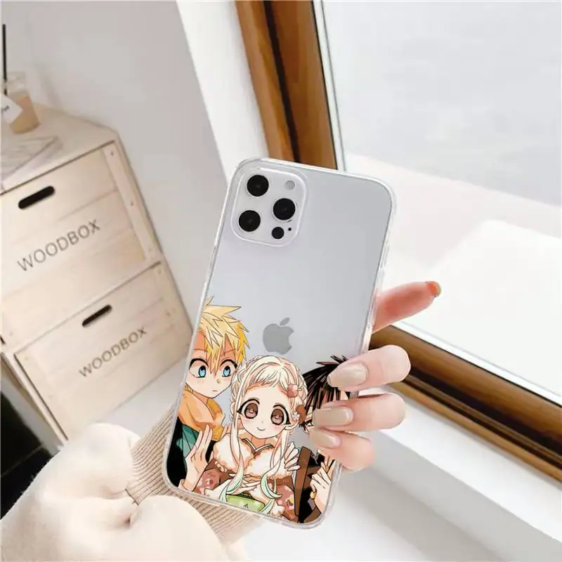 Jibaku Shounen Hanako kun anime Phone Case For iphone 12 11 8 7 6s 6 5 5s 5c se plus mini x xs xr pro max Transparent soft 
Jibaku Shounen Hanako kun anime Phone Case For iphone 12 11 8 7 6s 6 5 5s 5c se plus mini x xs xr pro max Transparent soft