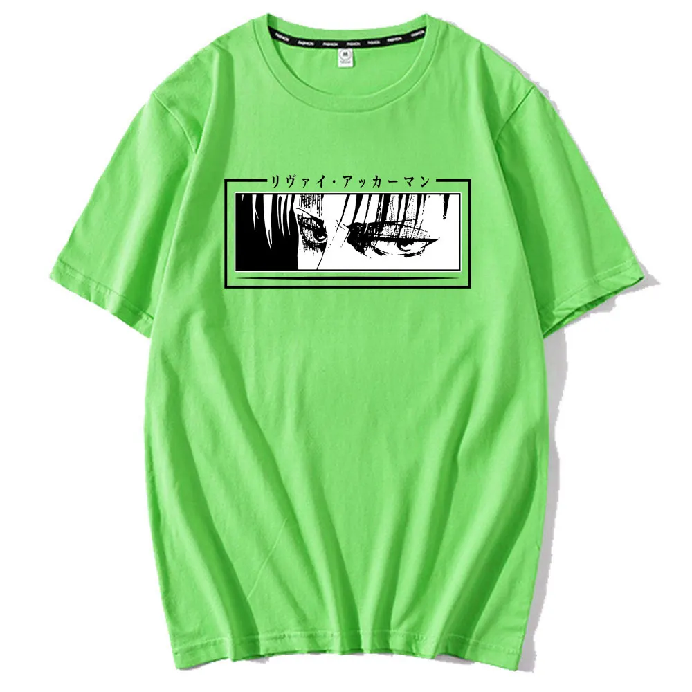 Spring Summer Short Sleeve Levi Hip Hop Loose Tshirt Male Tops Anime Final Season Attack on Titan T-Shirt Men Kawaii Lovely Tops
Spring Summer Short Sleeve Levi Hip Hop Loose Tshirt Male Tops Anime Final Season Attack on Titan T-Shirt Men Kawaii Lovely Tops