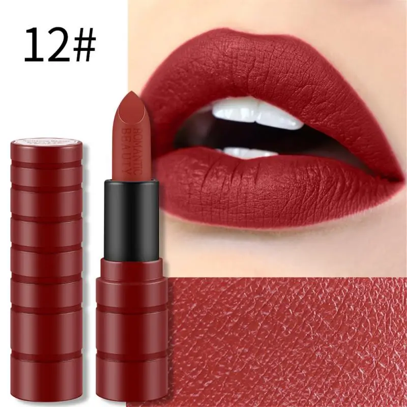 Matte Lipstick Waterproof Long-lasting Romantic Beauty Texture Lipstick Without Halo Makeup Lipstick Enhances Complexion TSLM1
Matte Lipstick Waterproof Long-lasting Romantic Beauty Texture Lipstick Without Halo Makeup Lipstick Enhances Complexion TSLM1