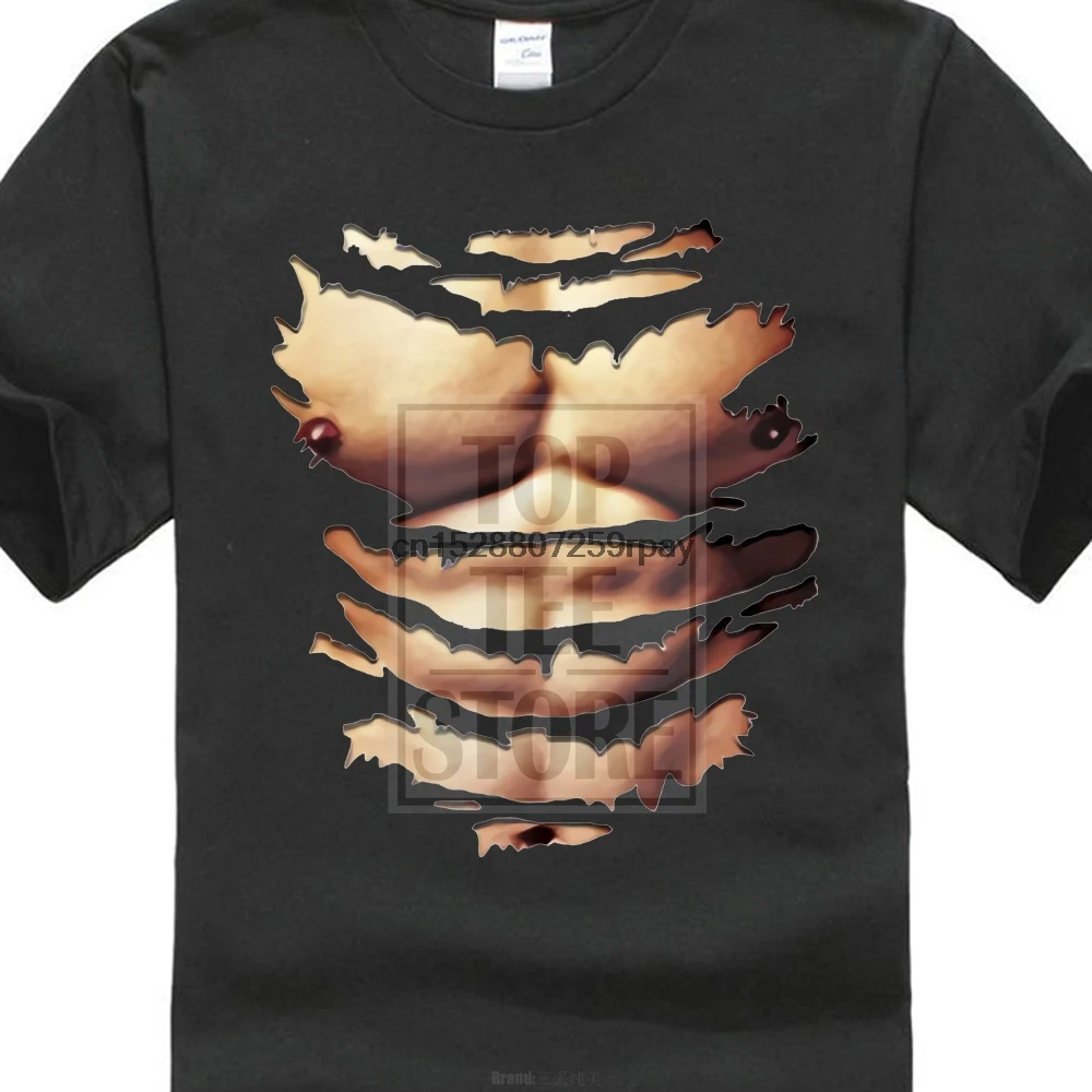 Printed Realistic Chest Six Pack Abs Muscles Funny T Shirt Funny Cool Fashion Printed Men T Shirt Short Sleeve S 3Xl
Printed Realistic Chest Six Pack Abs Muscles Funny T Shirt Funny Cool Fashion Printed Men T Shirt Short Sleeve S 3Xl