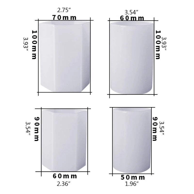 Cylinder Dried Flowers Filling UV Epoxy Resin Mold Ornaments Silicone Mould DIY Crafts Jewelry Decoration Casting Mold M2EA
Cylinder Dried Flowers Filling UV Epoxy Resin Mold Ornaments Silicone Mould DIY Crafts Jewelry Decoration Casting Mold M2EA
