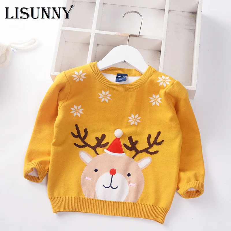Autumn Winter 2021 Baby Boys Girls Sweater Christmas Children Knitted Clothes Kids Pullover Jumper Toddler Coat Cartoon Sweaters
Autumn Winter 2021 Baby Boys Girls Sweater Christmas Children Knitted Clothes Kids Pullover Jumper Toddler Coat Cartoon Sweaters