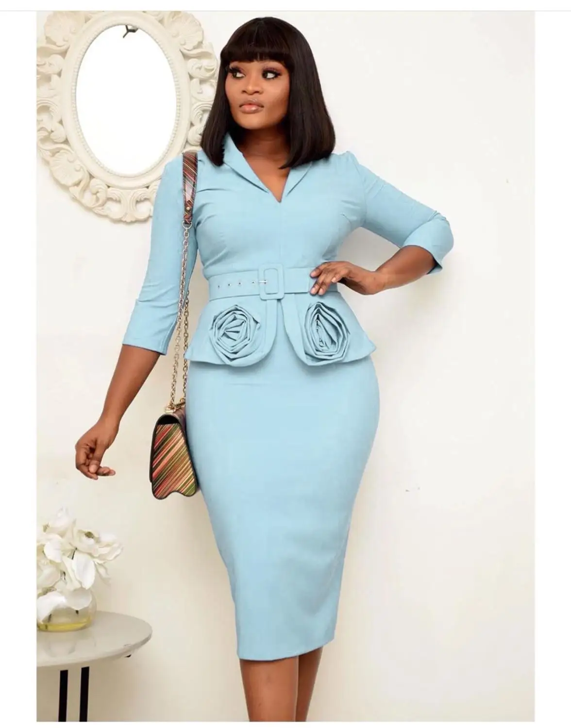 Платье в африканском стиле для Дашики, офисная юбка-пачка, Бандажное платье миди Bazin Broder, винтажное платье с длинными рукавами, вечерние плат... 
Платье в африканском стиле для Дашики, офисная юбка-пачка, Бандажное платье миди Bazin Broder, винтажное платье с длинными рукавами, вечерние плат...