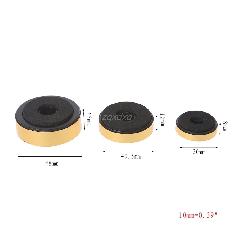10pcs Stereo Audio Speakers Amplifier Chassis Anti-shock Shock Absorber Foot Pad Feet Pads Gold Vibration Absorption Stands AUG
10pcs Stereo Audio Speakers Amplifier Chassis Anti-shock Shock Absorber Foot Pad Feet Pads Gold Vibration Absorption Stands AUG
