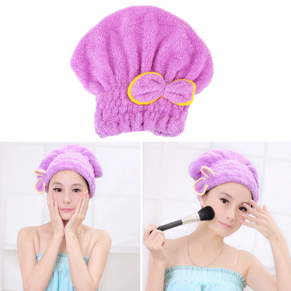

NICEYARD душ Кепки шапка для быстрой сушки волос 5 цветов обернутые полотенца из микрофибры Ванная комната Шапки аксессуары для ванной комнаты