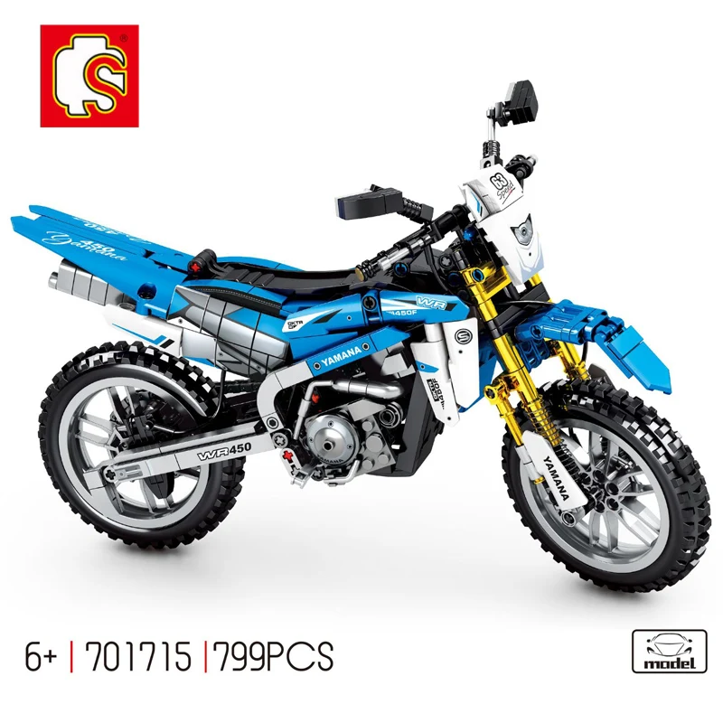 SEMBO 799Pcs City Mechanical Motorcycle Building Blocks Speed Racing Motobike Sets Moc Model Bricks Toy For Kids Birthday Gifts
SEMBO 799Pcs City Mechanical Motorcycle Building Blocks Speed Racing Motobike Sets Moc Model Bricks Toy For Kids Birthday Gifts