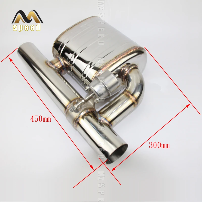 Auto exhaust pipe remote control valve exhaust muffler 304 stainless steel remote control switch sound exhaust for BMW E90 E46
Auto exhaust pipe remote control valve exhaust muffler 304 stainless steel remote control switch sound exhaust for BMW E90 E46