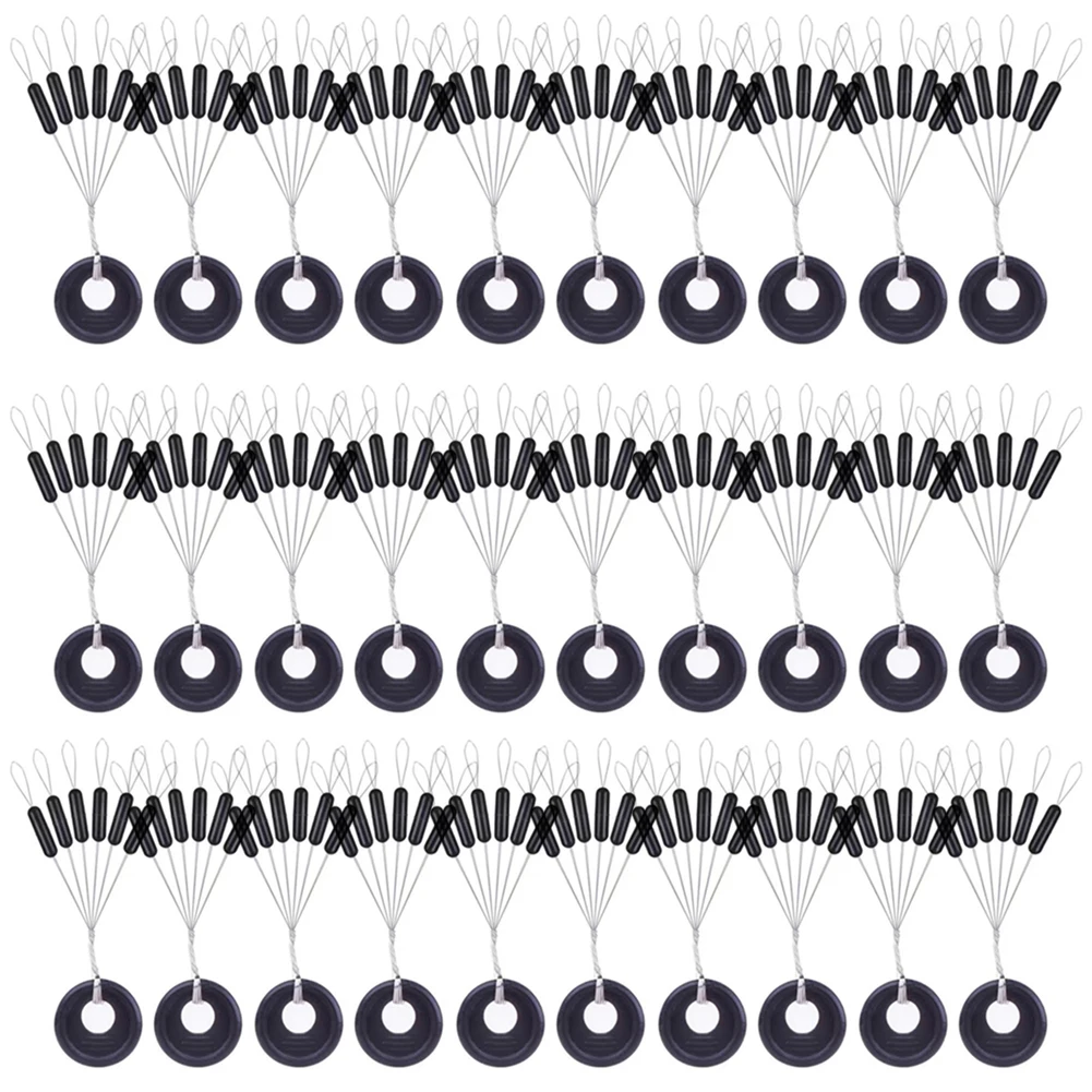 180Pcs/30set/Lot M L Black Rubber Space Beans Stopper for Sea Carp Fly Fishing Bait Fishing Float Tools
180Pcs/30set/Lot M L Black Rubber Space Beans Stopper for Sea Carp Fly Fishing Bait Fishing Float Tools