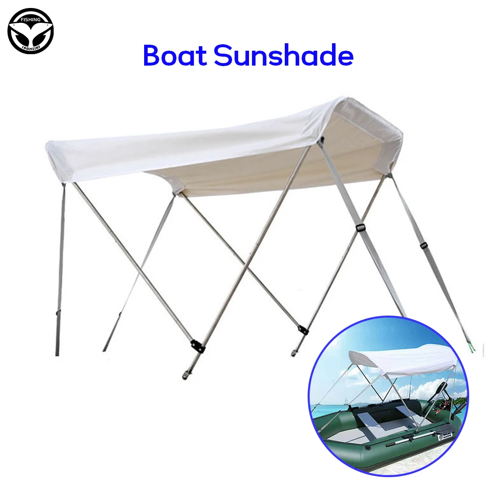 PVC Boat Sunshade Waterproof Cloth Sun Shelter For Fishing Boats Inflatable Kayak Shade Awning Canopy Raft Dinghy Boat Accessory
PVC Boat Sunshade Waterproof Cloth Sun Shelter For Fishing Boats Inflatable Kayak Shade Awning Canopy Raft Dinghy Boat Accessory