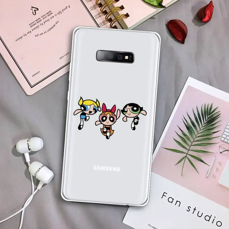 Cute Powerpuff Girls Phone Case Transparent For Samsung Galaxy S A 5 7 8 9 2015 20 edge plus 10 e lite 2019
Cute Powerpuff Girls Phone Case Transparent For Samsung Galaxy S A 5 7 8 9 2015 20 edge plus 10 e lite 2019
