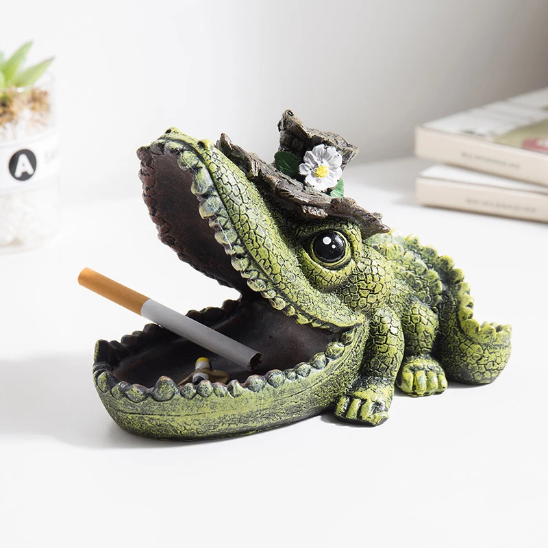 Cartoon Animal Ashtray Creative Crocodile Style Ashtray Resin Japanese Desktop Ornament Desktop Funny Ashtray Home
Cartoon Animal Ashtray Creative Crocodile Style Ashtray Resin Japanese Desktop Ornament Desktop Funny Ashtray Home