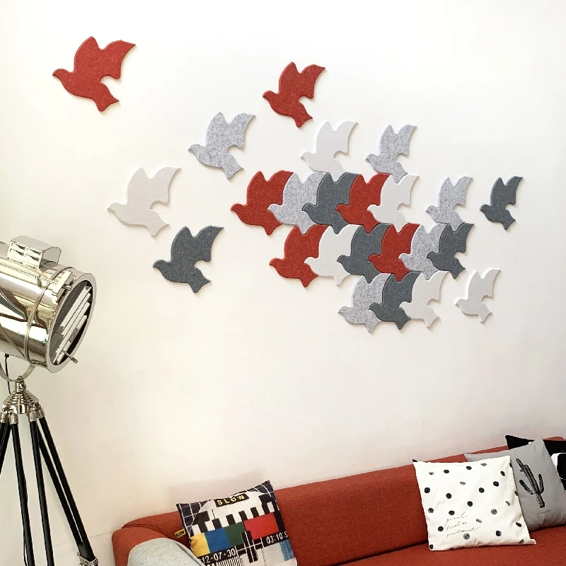Eco-friendly Creative Asuka 3D Velcro Wall Stickers Self-Adhesive Acoustic Panel For Culture Wall Decor/Children's Room/Office
Eco-friendly Creative Asuka 3D Velcro Wall Stickers Self-Adhesive Acoustic Panel For Culture Wall Decor/Children's Room/Office