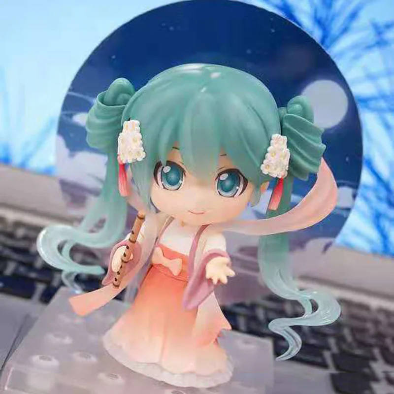 10CM Anime Miku Chinese Mid-Autumn Festiva Hanfu Figurine PVC Action Figure Replaceable Accessorie Model Toy Movie Collection
10CM Anime Miku Chinese Mid-Autumn Festiva Hanfu Figurine PVC Action Figure Replaceable Accessorie Model Toy Movie Collection