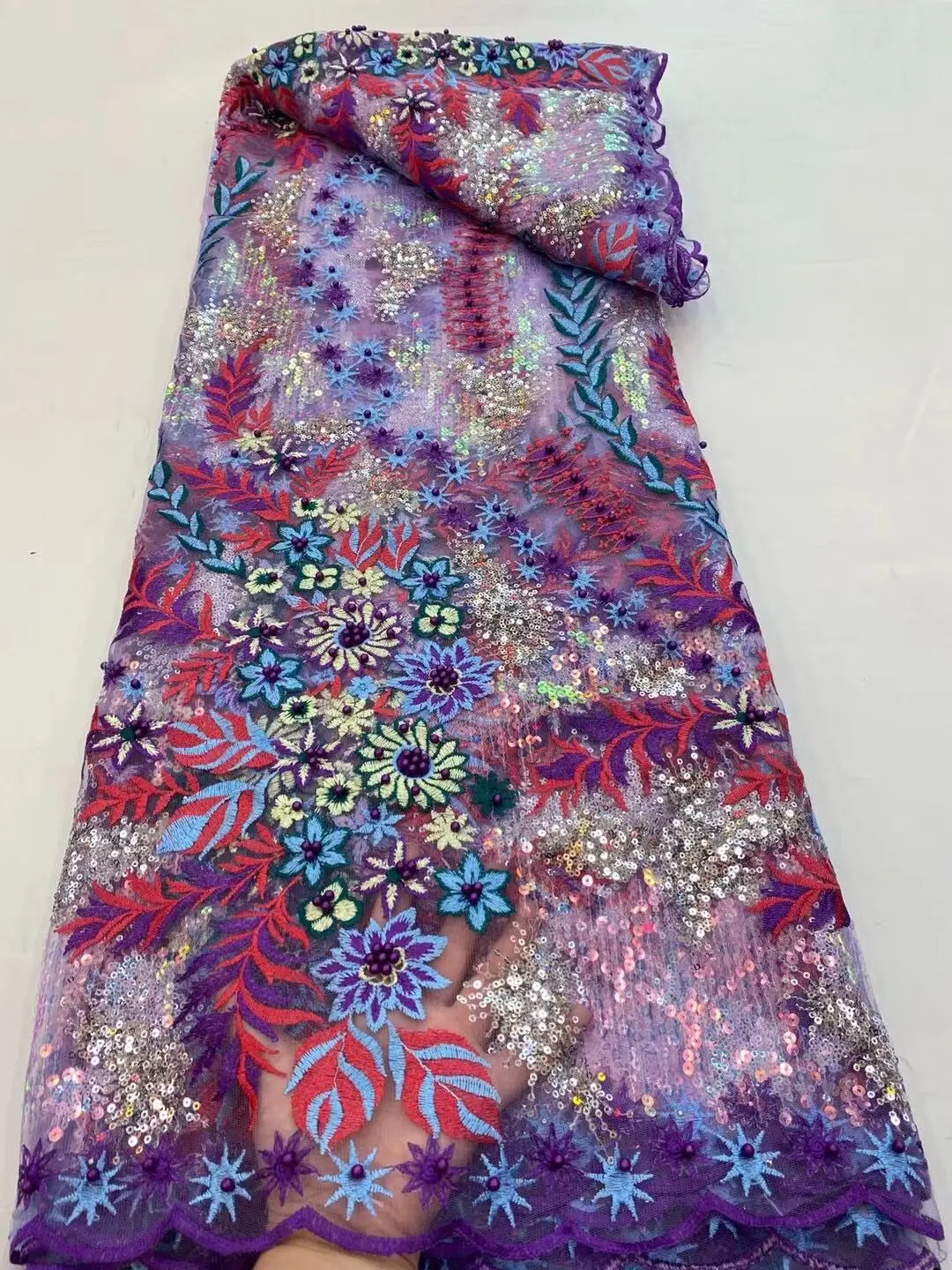African Lace Fabric Latest Tulle Frech Mesh Lace Fabric High Quality Nigerian Lace Fabric for Party Lace Fabric
African Lace Fabric Latest Tulle Frech Mesh Lace Fabric High Quality Nigerian Lace Fabric for Party Lace Fabric