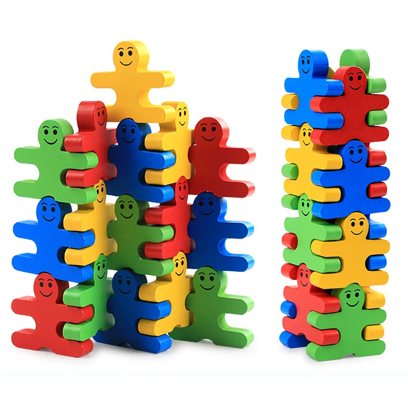 Baby Wooden Toys Blocks Balance Game 16Pcs Villain Building Blocks Early Educational Brick Toys Table Game Christmas Gift
Baby Wooden Toys Blocks Balance Game 16Pcs Villain Building Blocks Early Educational Brick Toys Table Game Christmas Gift