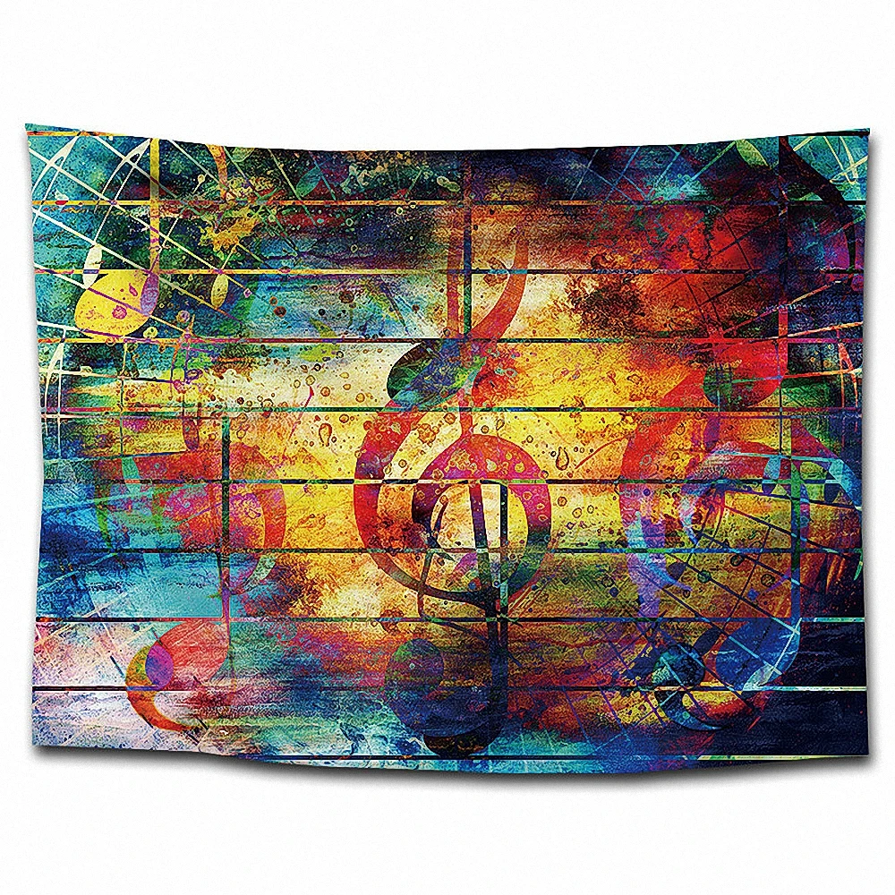 Large Musical Notes Hip Hop Rock Tapestry Wall Art Rock Reggae Flag Banners Hanging Paintings Wall Carpet Wallpaper Home Decor D
Large Musical Notes Hip Hop Rock Tapestry Wall Art Rock Reggae Flag Banners Hanging Paintings Wall Carpet Wallpaper Home Decor D
