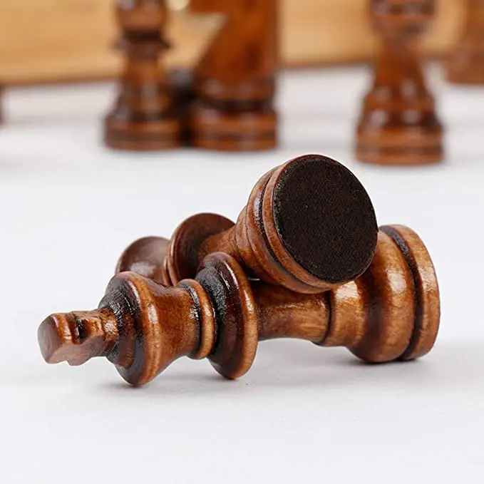 Large Magnetic Wooden Folding Chess Set Felted Game Board 39cm*39cm Interior Storage Adult Kids Gift Family Game Chess Board
Large Magnetic Wooden Folding Chess Set Felted Game Board 39cm*39cm Interior Storage Adult Kids Gift Family Game Chess Board