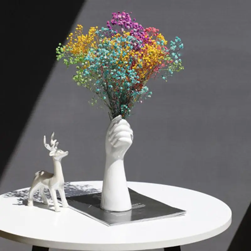 Nordic Hand Vase Flowers Modern Home Office Decor of Creative Floral Composition Living Room Ornament Ceramics Vase Decoration
Nordic Hand Vase Flowers Modern Home Office Decor of Creative Floral Composition Living Room Ornament Ceramics Vase Decoration