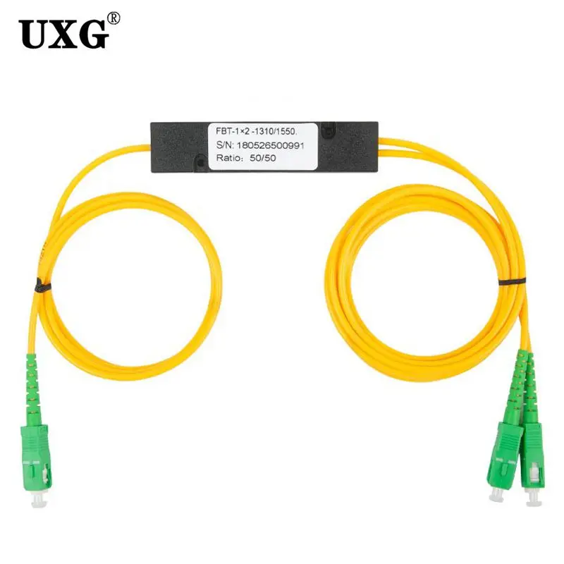 SC APC 1X2 PLC одномодовый волоконно-оптический сплиттер SC/UPC PCL | Электроника