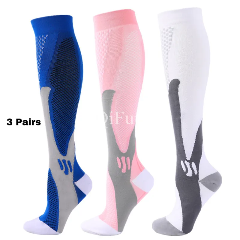 3 Pairs Compression Socks Men Women Circulation &Recovery Socks Fit Running Football Cycling Varicose Veins Medical Nursing Sock
3 Pairs Compression Socks Men Women Circulation &Recovery Socks Fit Running Football Cycling Varicose Veins Medical Nursing Sock