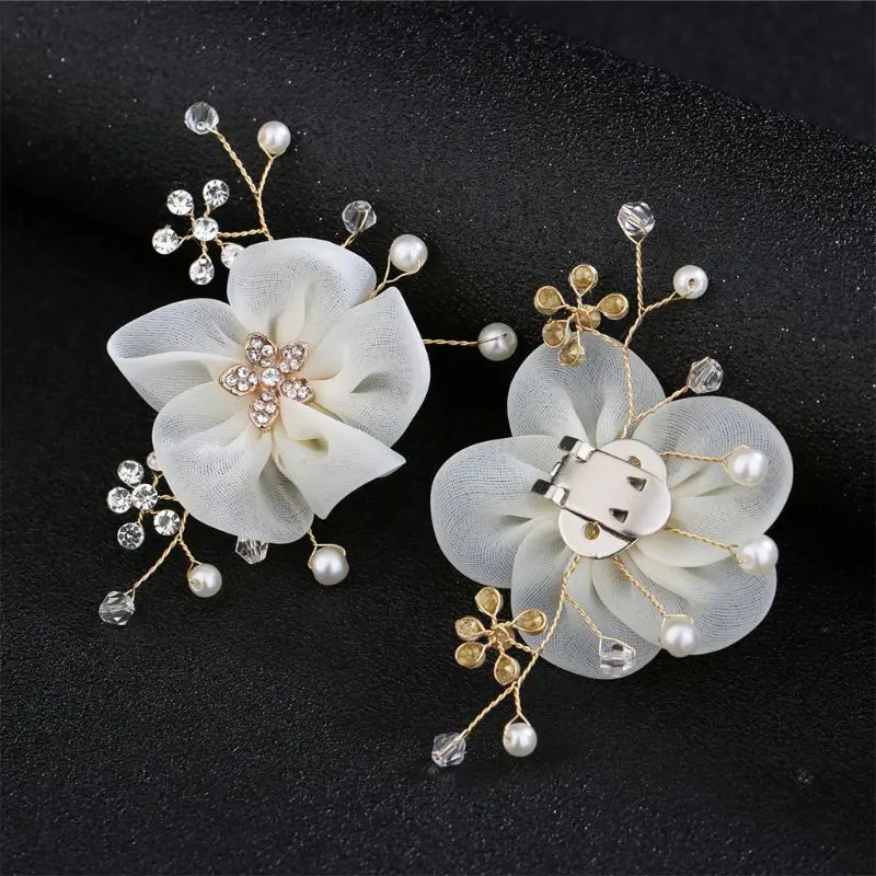 1 Pair Bridal Shoes Flower Handmade DIY Artificial Pearl Decorative Shoes Buckle Wedding Dress Jewelry Accessories G5AE
1 Pair Bridal Shoes Flower Handmade DIY Artificial Pearl Decorative Shoes Buckle Wedding Dress Jewelry Accessories G5AE