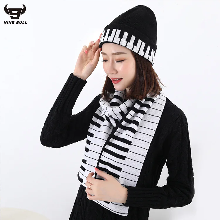 Fashion Women Winter Hat Scarf Set Women Hat and Scarf Set Cashmere Winter Accessories Piano Designer
Fashion Women Winter Hat Scarf Set Women Hat and Scarf Set Cashmere Winter Accessories Piano Designer