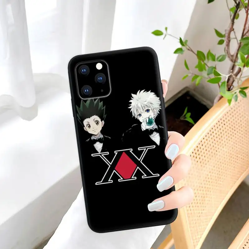 Hunter X Hunter Black Silicone Mobile Phone Case For IPhone 12 11 Pro Max Xs X Xr 7 8 6 6s Plus 5 5s Se 2020 Cover
Hunter X Hunter Black Silicone Mobile Phone Case For IPhone 12 11 Pro Max Xs X Xr 7 8 6 6s Plus 5 5s Se 2020 Cover